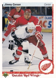 1990-91 Upper Deck - Jimmy CARSON č. 132