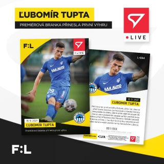 21-22 SportZoo LIVE - Ľubomír TUPTA č. L-034 x/90