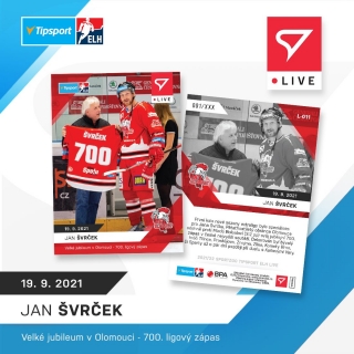 21-22 Tipsport Extraliga - Jan ŠVRČEK L-011 x/98
