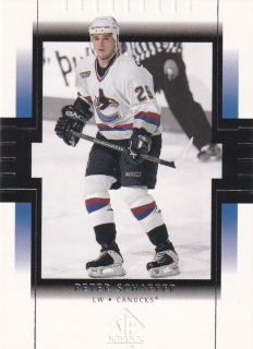 99-00 SP Authentic - Peter SCHAEFER č. 86