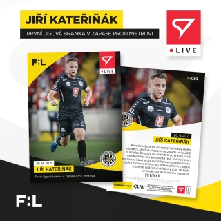 21-22 SportZoo LIVE - Jiří KATEŘIŇÁK č. L-039 x/76