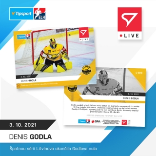 21-22 Tipsport Extraliga - Denis GODLA L-020 x/95