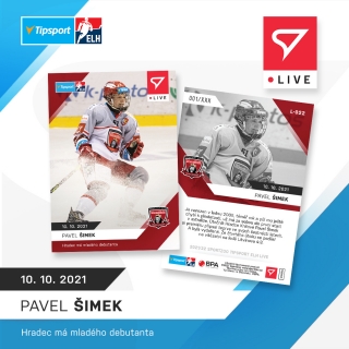 21-22 Tipsport Extraliga - Pavel ŠIMEK L-022 x/77