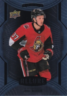 20-21 UD Allure - Josh NORRIS č. 123 (RC) SP Insert