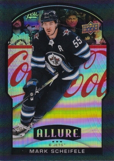 20-21 UD Allure - Mark SCHEIFELE č. 61 Black Rainbow