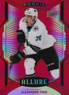 20-21 UD Allure - Alexander TRUE č. 107 (RC) Red Rainbow