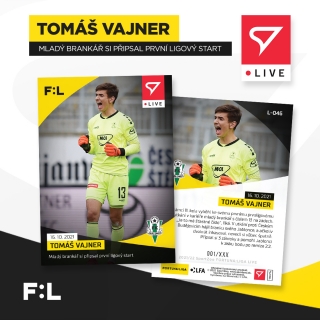 21-22 SportZoo LIVE - Tomáš VAJNER č. L-046 x/78