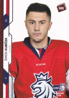 2021 CIHT - Šimon KUBÍČEK č. 52 Red x/25