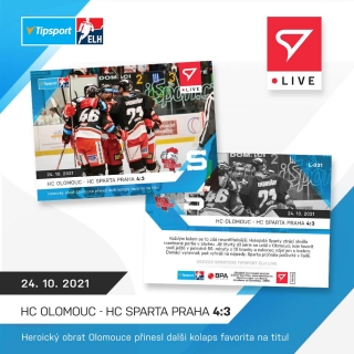 21-22 Tipsport Extraliga - OLOMOUC-SPARTA č. L-031 x/61