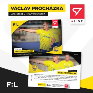 21-22 SportZoo LIVE - Václav PROCHÁZKA č. L-051 x/78