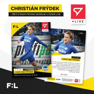 21-22 SportZoo LIVE - Christián FRÝDEK č. L-052 x/88