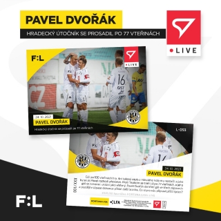 21-22 SportZoo LIVE - Pavel DVOŘÁK č. L-053 x/79