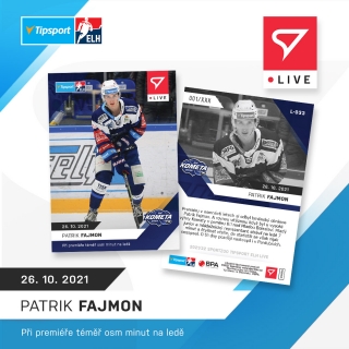 21-22 Tipsport Extraliga - Patrik FAJMON č. L-033 x/83
