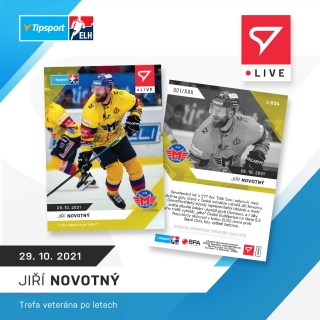 21-22 Tipsport Extraliga - Jiří NOVOTNÝ č. L-034 x/67