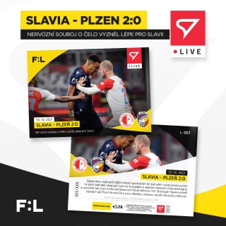 21-22 SportZoo LIVE - SLAVIA-PLZEŇ 2:0 č. L-057 x/99