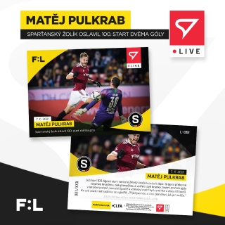 21-22 SportZoo LIVE - Matěj PULKRAB č. L-061 x/118
