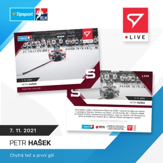 21-22 Tipsport Extraliga - Petr HAŠEK č. L-039 x/78