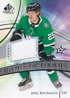 20-21 SP Game Used - Joel KIVIRANTA č. 145 Authentic Rookies