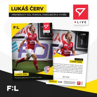 21-22 SportZoo LIVE - Lukáš ČERV č. L-065 x/81