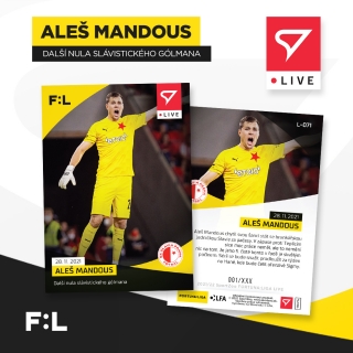 21-22 SportZoo LIVE - Aleš MANDOUS č. L-071 x/102