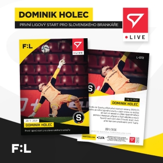 21-22 SportZoo LIVE - Dominik HOLEC č. L-072 x/119