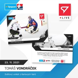21-22 Tipsport Extraliga - Tomáš VONDRÁČEK č. L-047 x/65