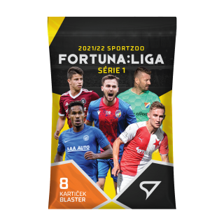 21-22 Fortuna Liga BLASTER balíček (8 karet)