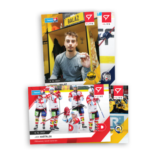 21-22 Tipsport Extraliga - KOMPLET 12.týden L-053 až L-056