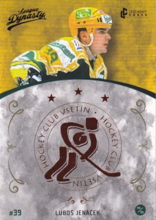 LG League Dynasty - Luboš JENÁČEK č. 012 Copper x/77