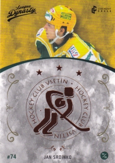LG League Dynasty - Jan SRDÍNKO č. 015 Copper x/77