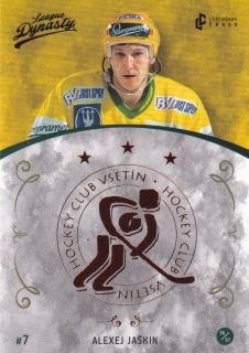 LG League Dynasty - Alexej JAŠKIN č. 057 Copper x/77
