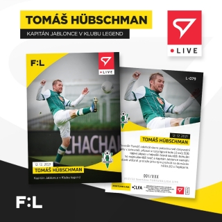 21-22 SportZoo LIVE - Tomáš HÜBSCHMANN č. L-079 x/94