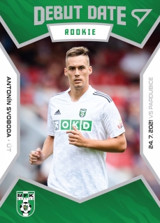 21-22 Fortuna Liga - Antonín SVOBODA č. DR06