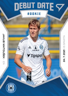 21-22 Fortuna Liga - Jakub MATOUŠEK č. DR08