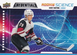 19-20 UD Credentials - Barrett HAYTON č. RS-27