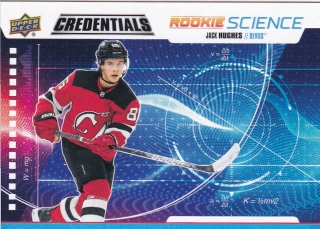 19-20 UD Credentials - Jack HUGHES č. RS-01