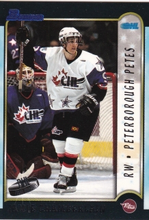 99-00 Bowman CHL - Jamie CHAMBERLAIN č. 6