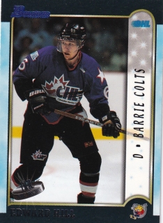 99-00 Bowman CHL - Edward HILL č. 37