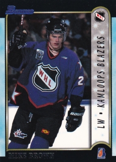 99-00 Bowman CHL - Mike BROWN č. 106