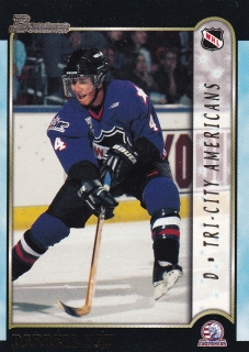 99-00 Bowman CHL - Darrell HAY č. 118 Gold