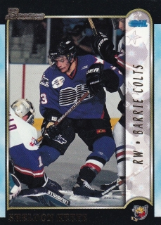 99-00 Bowman CHL - Sheldon KEEFE č. 125 Gold