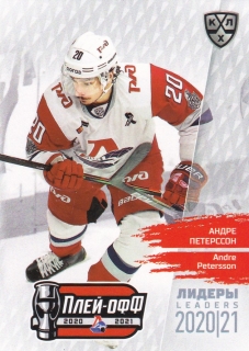 2021 KHL Exclusive - Andre PETERSSON č. LDR-PO-052