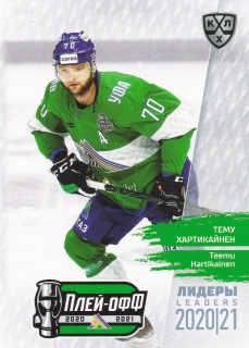 2021 KHL Exclusive - Teemu HARTIKAINEN č. LDR-PO-072
