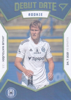 21-22 Fortuna Liga - Jakub MATOUŠEK č. DR08 x/199