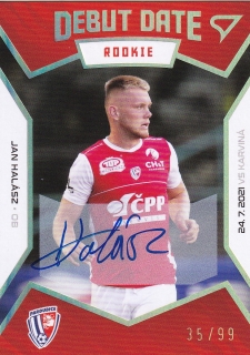 21-22 Fortuna Liga - Jan HALÁSZ č. DR05 Auto 35/99