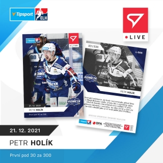 21-22 Tipsport Extraliga - Petr HOLÍK č. L-066 x/62