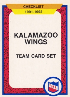 91-92 ProCards - Kalamazoo Wings č. 163 CL