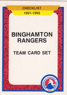 91-92 ProCards - Binghamton Rangers č. 214