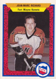 91-92 ProCards - Jean-Marc RICHARD č. 243