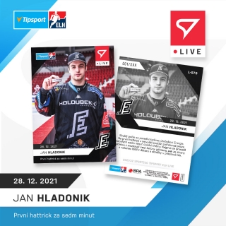21-22 Tipsport Extraliga - Jan HLADONÍK č. L-070 x/66